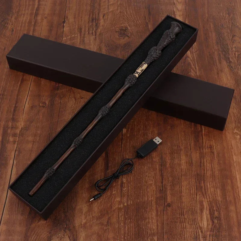 Cosplay Electronic Fire Flasher Magic Wands Magic Trick Professional Flame Lighter Device Props Magicians Accessories Magia Game