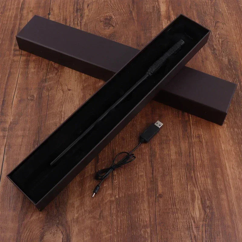 Cosplay Electronic Fire Flasher Magic Wands Magic Trick Professional Flame Lighter Device Props Magicians Accessories Magia Game